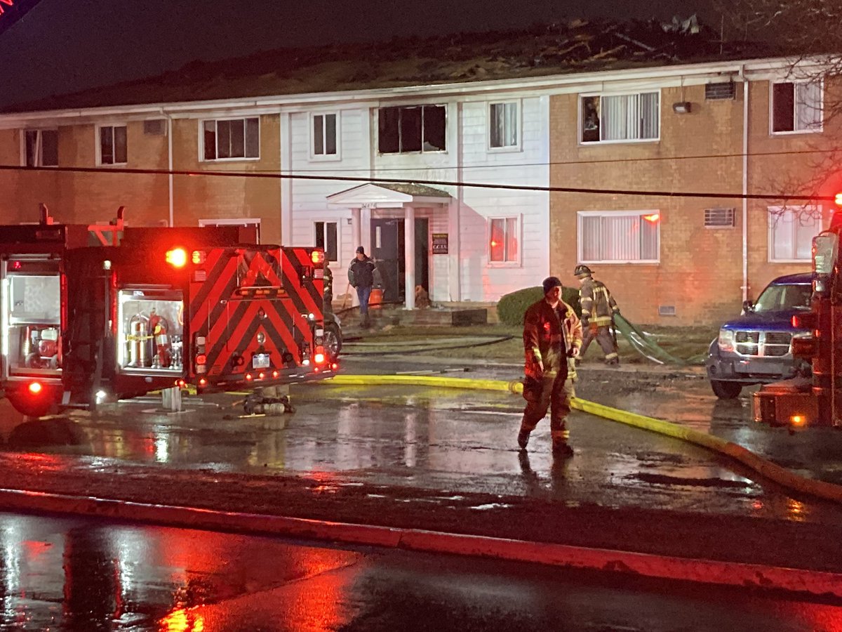 An 8-yr-old girl is injured in a fire at the Warren Manor Apartments. More than a dozen families were also displaced. Live updates on <a href="/FOX2News/">FOX 2 Detroit</a>
