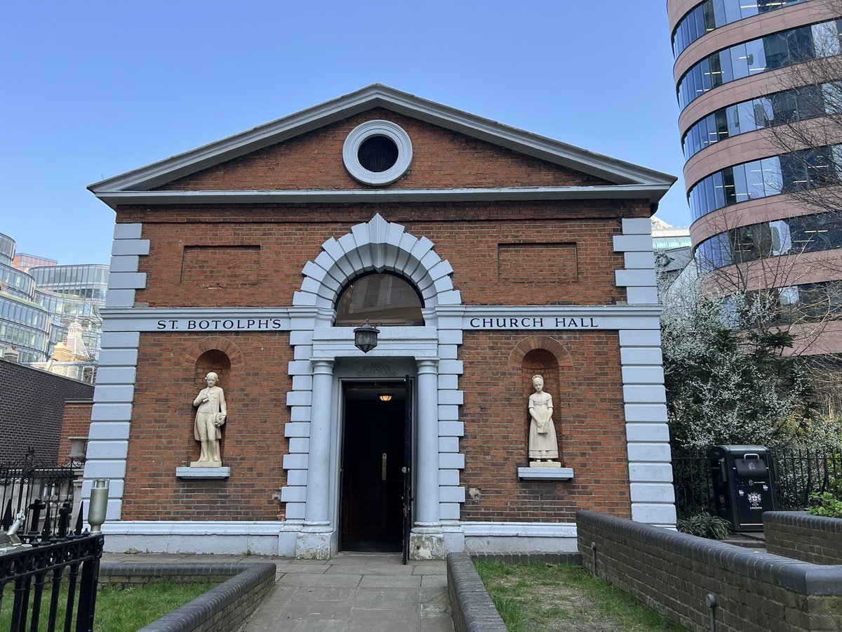 The #Bishopsgate Wardmote will take place at Noon today at the Church Hall of St Botolph Without Bishopsgate.