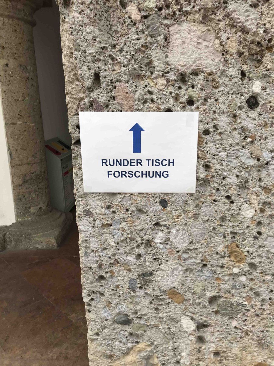 Runder Tisch Forschung in Salzburg No. 21 in #Salzburg #Thursdaysforresearch