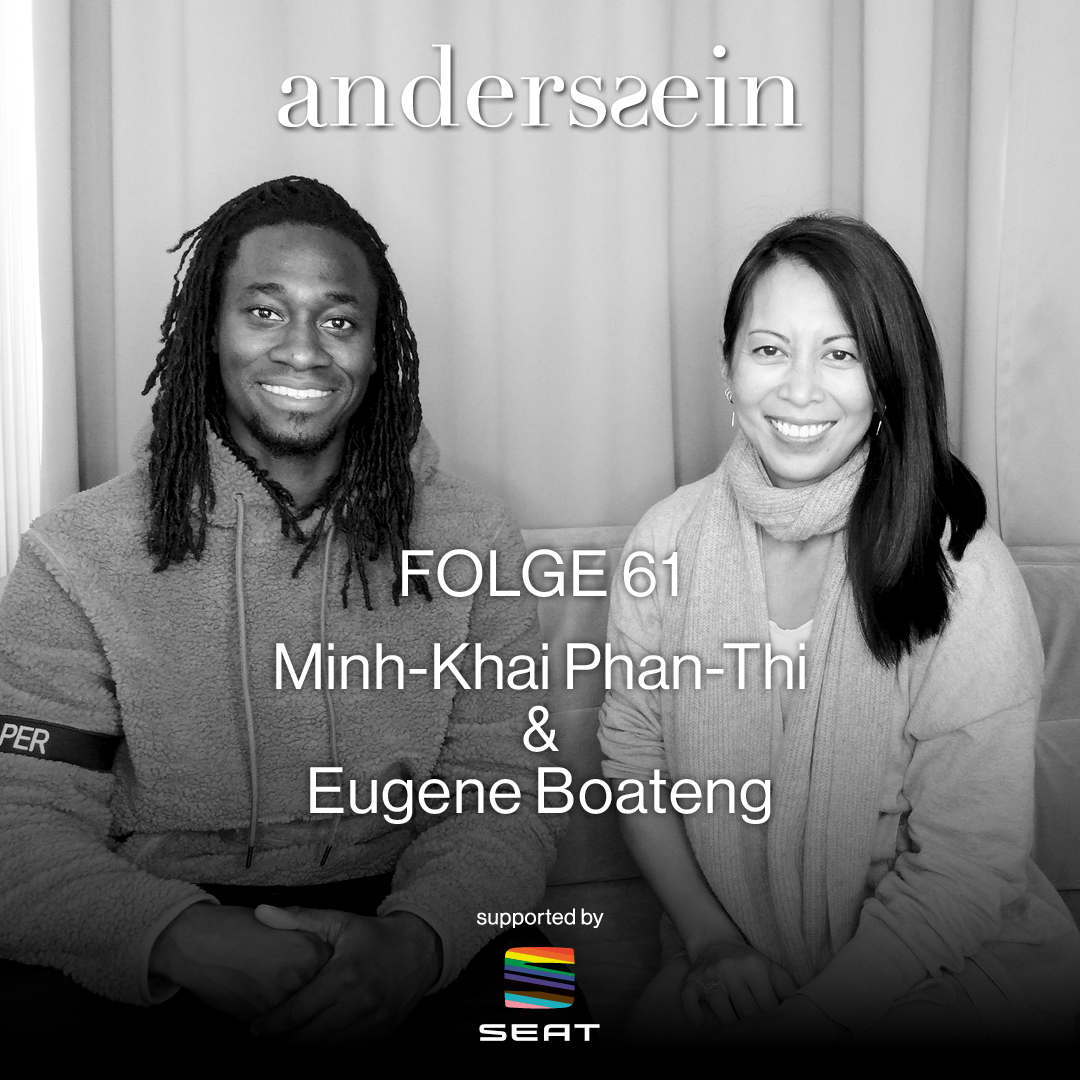 Geboren &amp; aufgewachsen in Düsseldorf in einer Straße, in der verschiedene Nationalitäten zusammenlebten, entwickelte Eugene Boateng eine eigene Haltung zu der Frage "Woher kommst du?". Viel Spaß mit der neuesten Folge des #anderssein #podcast.