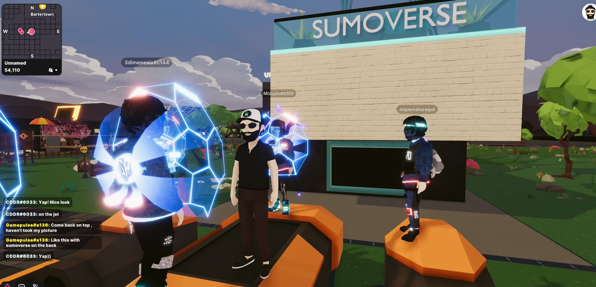 GamepulseAll's tweet photo. Chilling with the Supernatural Police Department team. Great guys. #SumoVerse #SumoTex @SumoTex https://t.co/b2smtop5Oe