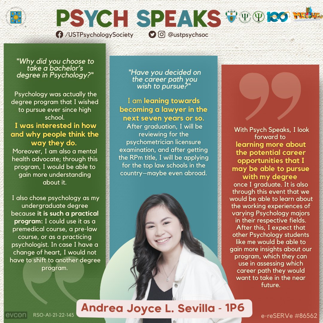 ustpsychsoc's tweet photo. Game na ba? Ano na? Sure na ba? Oo na? Wala nang bawian! PERIODT 💅🏽. No erase 🎶

Are you already decided on what career in Psychology to push? Final na talaga? Wala nang bawian? Then join us as students like you that are already decided share their testimonials https://t.co/4l1TPd1ohL