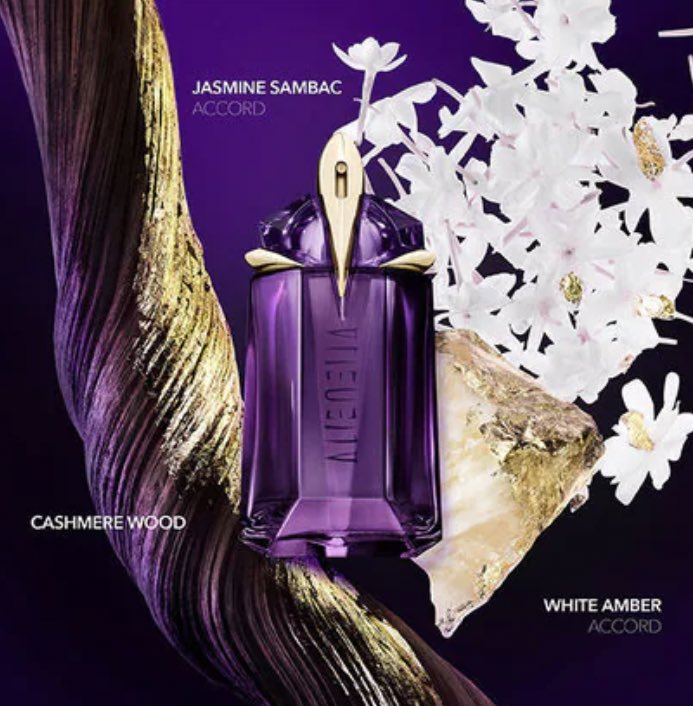 TpsCroydon's tweet photo. Launched in 2005, Alien by Thierry Mugler quickly became and still is one of the most popular fragrances to date! 👽

T - Jasmine Sambac
H - Cashmeran Wood
B - White Amber

This woody scent is truly out of this world 💜

#TPSNFW2022 #StevenNFW https://t.co/CmeTaf6yrX