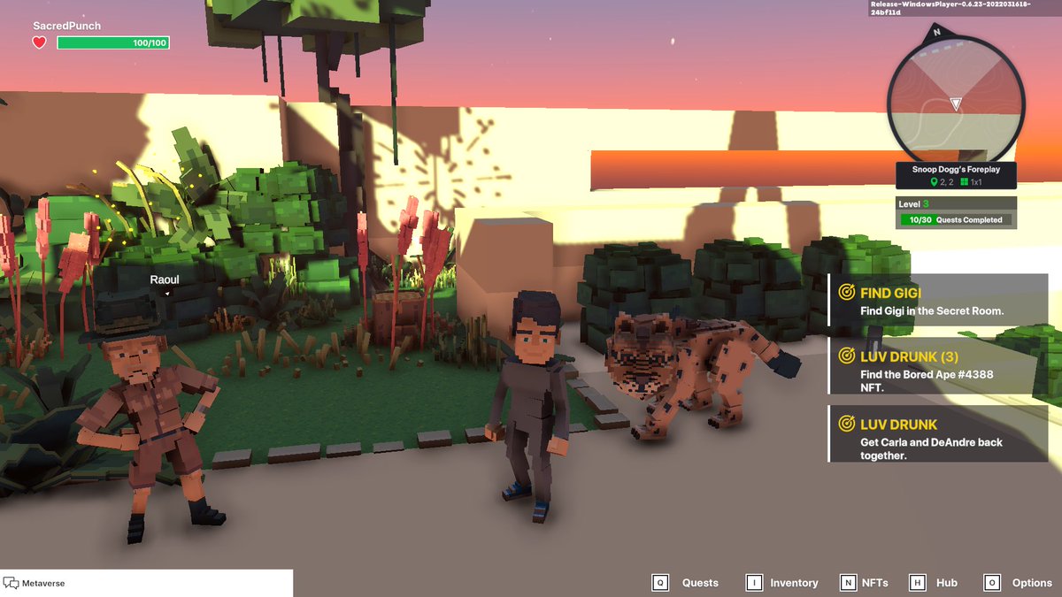 6ecworks's tweet photo. @TheSandboxGame I just participated in the daily #SandboxAlphaS2Contest for a chance to earn up to 1,000 $SAND! Starting March 21 - Find Martha in the Snoop Dogg Mansion. Check out my screenshot below!
👇 #SandboxAlphaS2 https://t.co/PmqZNWR1sY