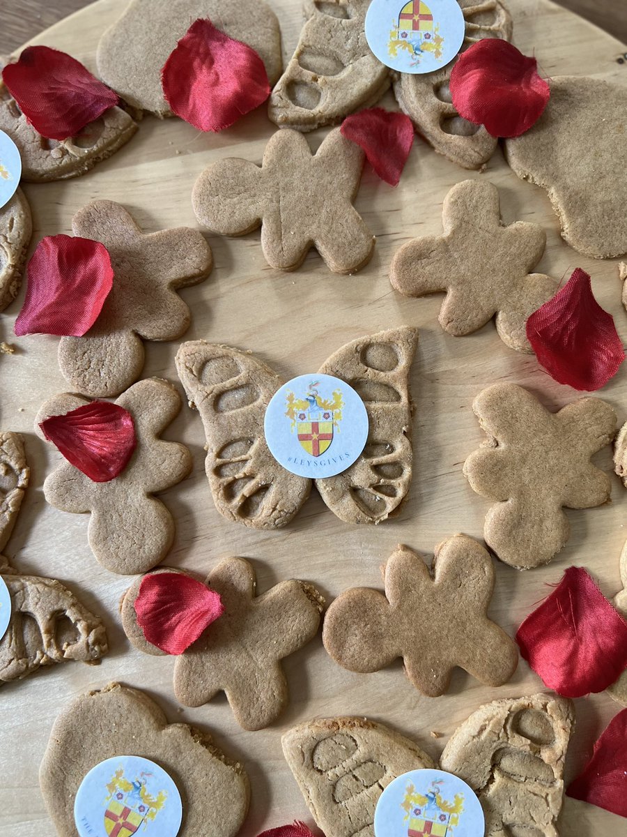 I rarely tweet but I’m very happy to support The Leys School with their giving day. These biscuits were baked by my daughter who is a student there, the butterfly cookie cutter shape made by her in DT. Helping to make extraordinary education accessible. #leysgives @LeysCambridge
