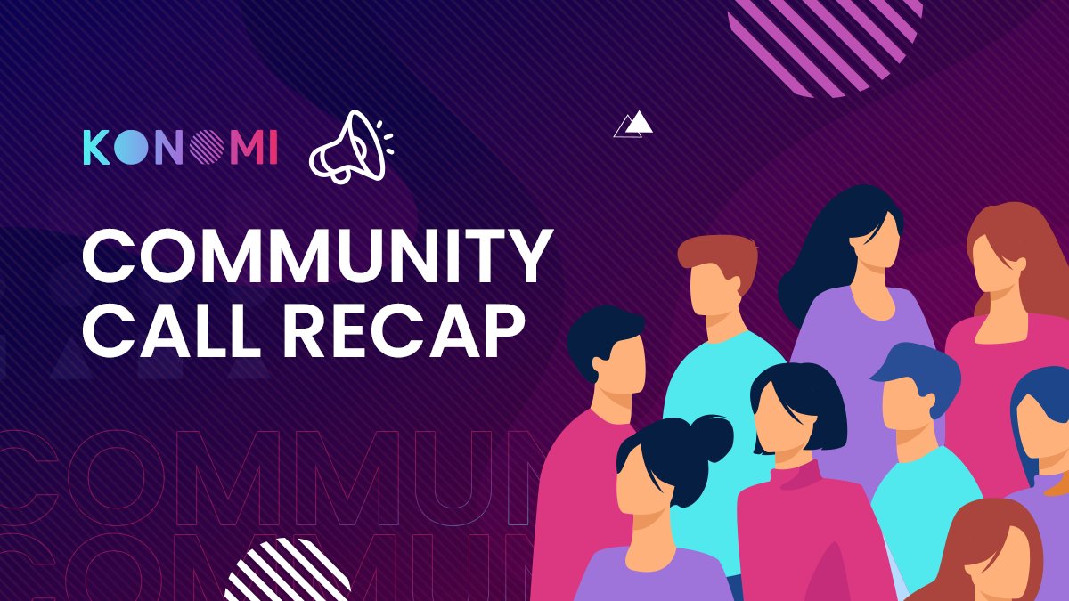 KonomiNetwork's tweet photo. $KONO is only strong as our community is informed! ✨

Fresh off the presses, here are the links to our Community call recap ⬇️
🔗 https://t.co/XwZgmg8ADM
🔗  https://t.co/r2yGf92Kb8

Be informed and make your moves! 🏃 https://t.co/pJvXSexe8I