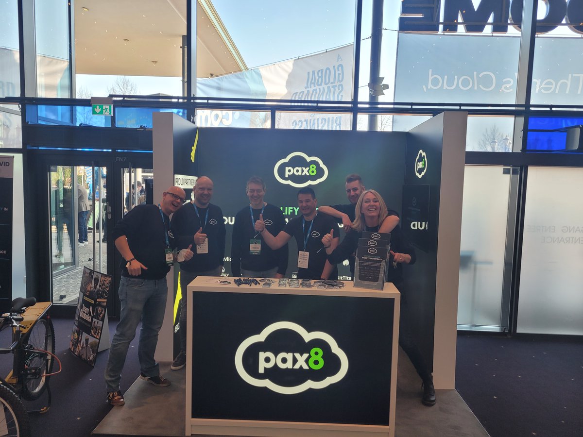 Seat belts fastened – we are ready for a thrilling experience at the #CloudFest in Europa-Park, Germany. 🎡 Come see us this week and take a ride with us to the cloud!

#CloudFest2022 #Pax8 #CloudDistributor #CloudComputing