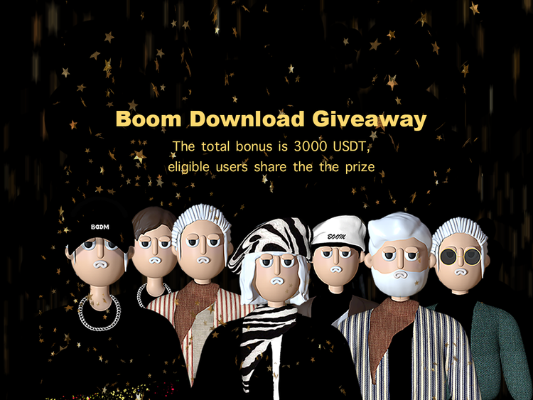 boomapporg's tweet photo. 📢 Boom Download Giveaway is LIVE!

💰3000 USDT #Giveaway to 100 new members 🎁

🔔 End at March 28th, 9 am UTC

✅ All you need to do:
- Follow @boomapporg
- Download #BOOM app https://t.co/h222D0JApA
- Fill in the form 👉 https://t.co/SuoEdICRLI 

#metaverse #SocialFi #airdrop https://t.co/wjb0NJNtbm