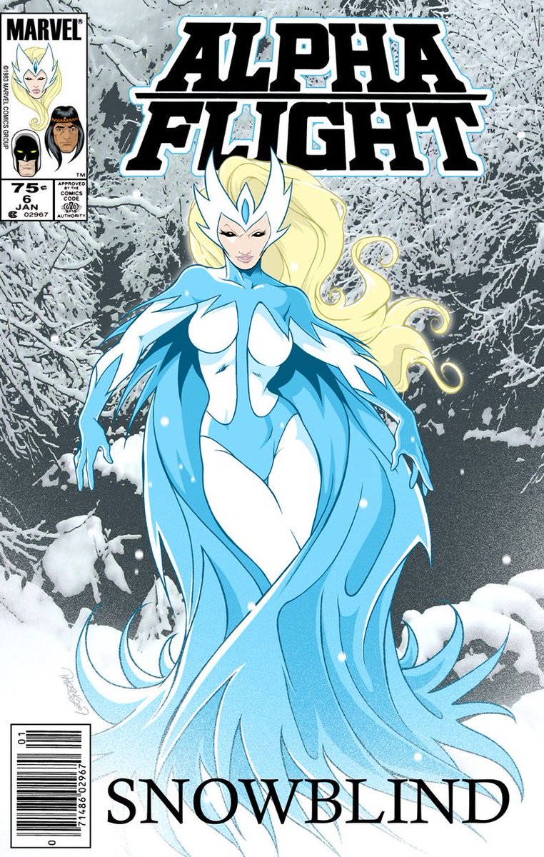 UNDERCOVERCOMI's tweet photo. SNOWBIRD ✨ HARFANG ✨#alphaflight #snowbird #alphaflight #divisionalpha https://t.co/H1FBjzMgjD