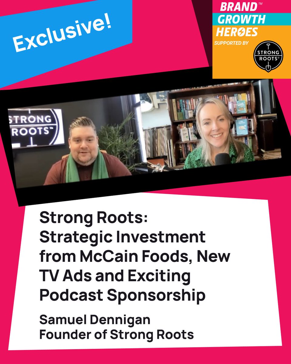 BIG ANNOUNCEMENT TIME! Beyond excited to share that <a href="/strongroots/">Rajdeep Das</a> is sponsoring @brandgrowthheroes! Listen to our new episode now on your favourite podcast platform or Spotify, 2 find out why- link in comments! <a href="/samueldennigan/">Samuel Dennigan</a> #brandstrategy #podcast #businesspodcast