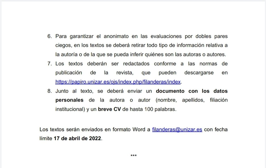 Revista Filanderas tweet media