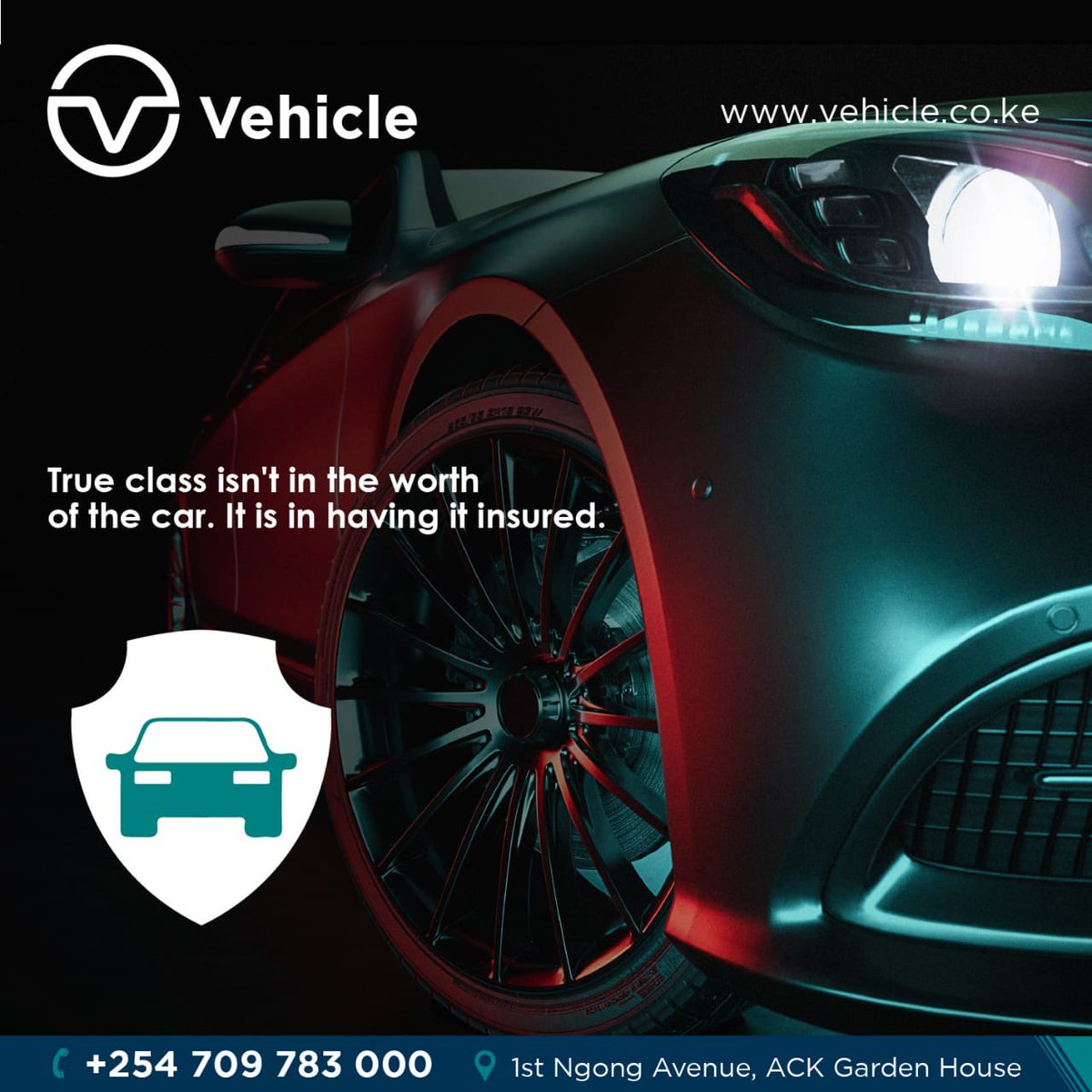 VehicleKe's tweet image. True class isn’t in the worth of the car! It’s in having it insured.

Is your car insured?

Take the bolder step via vehicle.co.ke for your vehicle insurance.

#Vehicle #MotorInsurance #VehiclePolicy #Wednesday