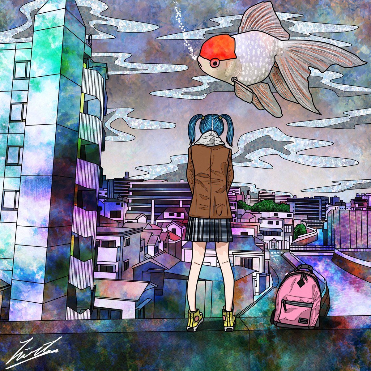 hirt_5's tweet photo. 『さよなら故郷。』 https://t.co/elyNyuevfh