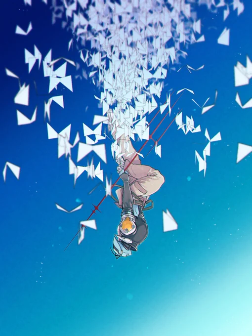 空を泳ぐ 