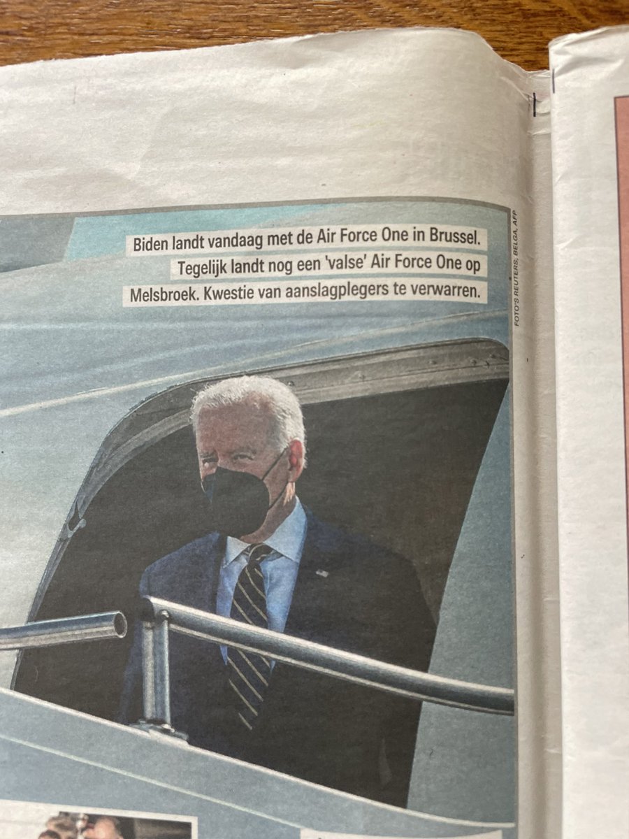 Chance dat aanslagplegers op woensdag geen gazetten lezen…#katbijdemelk #papindemond