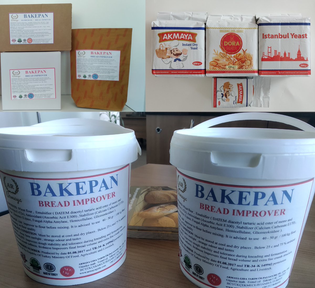 Sadri1010's tweet photo. Tüm Dünya Ülkelerine İhracat Yapabilmekteyiz.
#breadimprover #instantdryyeast #yeast #ameliorantdepanification #levure #backmittel #flourimprover #UniMix #Bakepan #ekmekgeliştirici #ungeliştirici  
https://t.co/qMOlBlFOb3 
sadrikoseri@armayagida.com https://t.co/locwLvVfFk