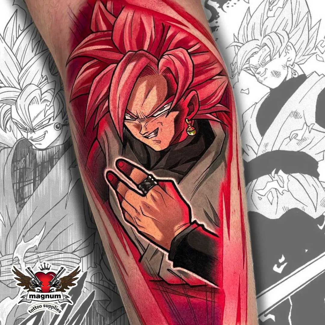 Download Black Goku Super Saiyan Rose By Ghoulfire  Goku Black Rose Dokkan  Battle PNG Image with No Background  PNGkeycom