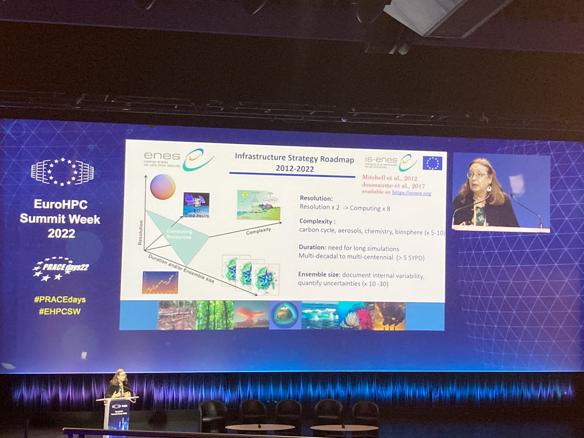 Genci_fr's tweet photo. #EHPCSW #EHPCSW2022 Sylvie Jousseaume du
@CNRS évoque les enjeux et les pratiques de la #Modélisation, de la #Simulation numérique dans les changements climatiques #ClimateChange. Cela ne doit pas conduire à négliger mais à poursuivre la recherche fondamentale #HPCQAI https://t.co/4Een1pDFWu