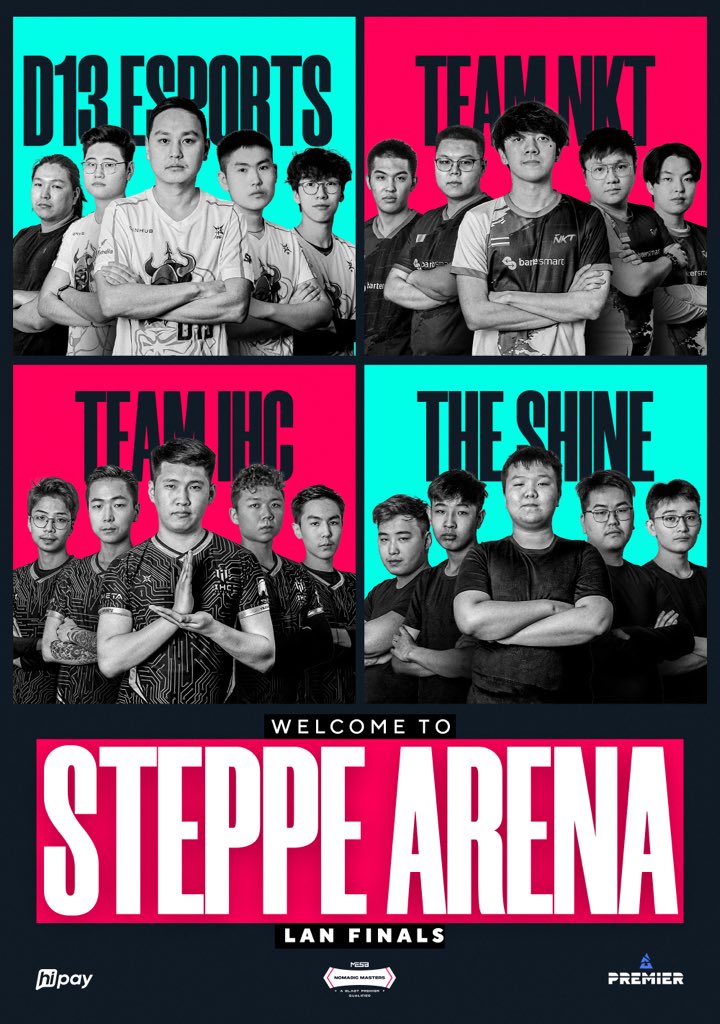 MESA_HQ's tweet photo. MESA NOMADIC MASTERS 2022 ON MARCH 26TH AT STEPPE ARENA, FOR BLAST PREMIER
We've seen incredible plays from these 4 teams who ignited a fire at Group Stage games. But the best one'll be known at the LAN Finals and qualify to @BLASTPremier European Showdown.
#LetsBlast https://t.co/WWTRmsT23D