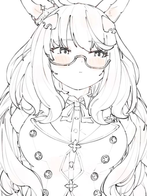 やばかわ線画みてー! 