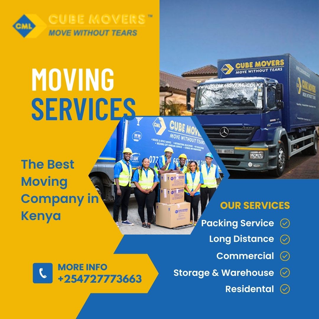 CubeMoversLTD's tweet photo. We specialise in removals for domestic and commercial customers and can even assist you in an international move if you are moving outside of Kenya.

Phone: +254727773663, +254736400240
Wensite: https://t.co/Ftqj9Ao7PE
Email: sales@cubemovers.co.ke

#MoveWithoutTears #IkoKaziKE https://t.co/JpKbUC2rT5