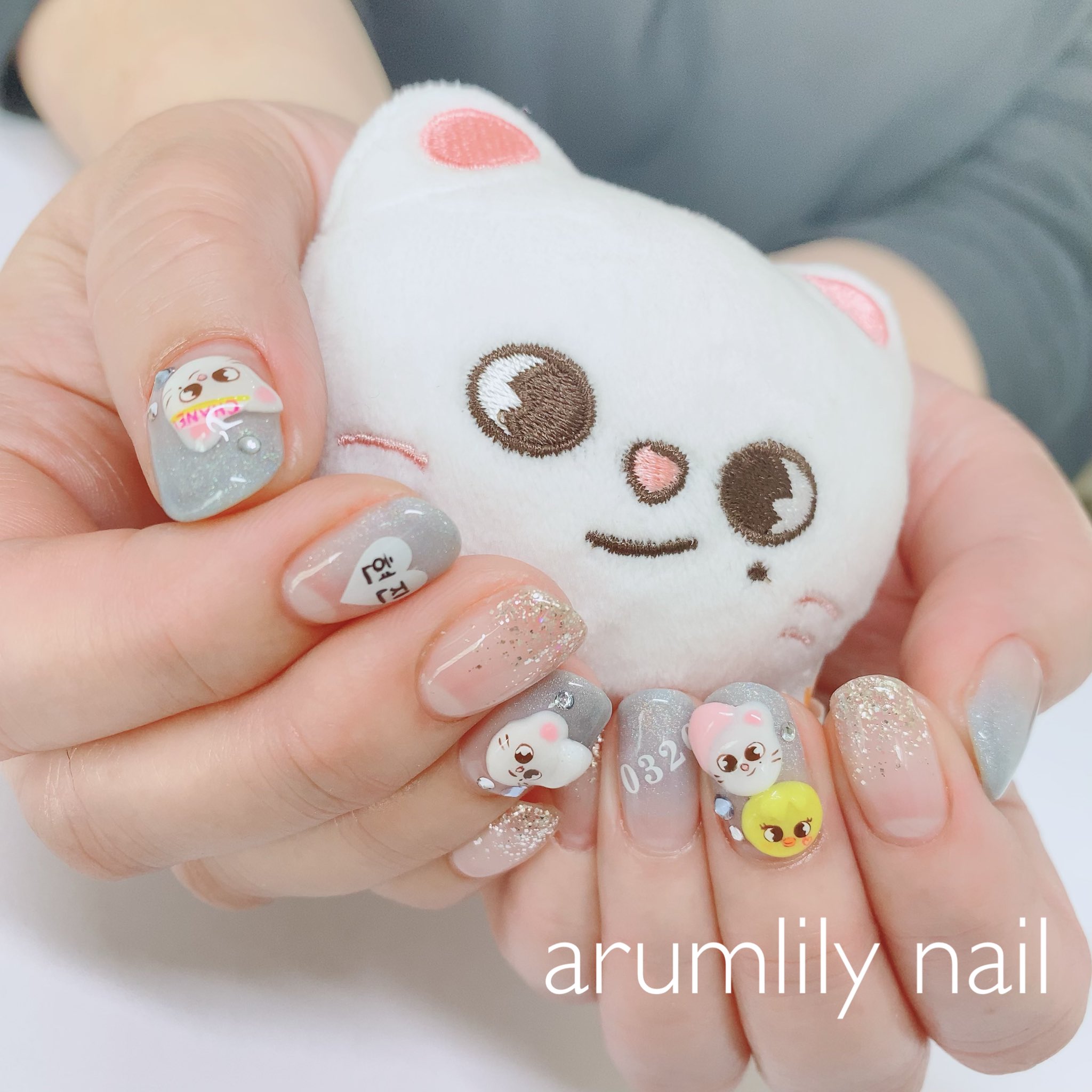 推しネイルチップオーダー受付中♡marie_nail