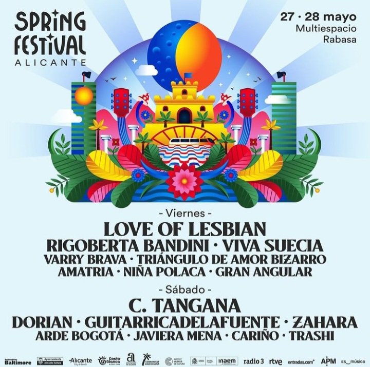 ⚡SPRING FESTIVAL 2022⚡
¡¡Alicante, va a ser TREMENDOOO!!

¿Quién se viene? Os estamos avisando... 😁😁

🏨 ¡RESERVA YA TÚ  HOTEL!  ibis.accor.com

 🎟️ ¡ENTRADAS A LA EN! 🎟️ springalicante.es/abonos/

#springfestival #ibisalc #ibisalicante