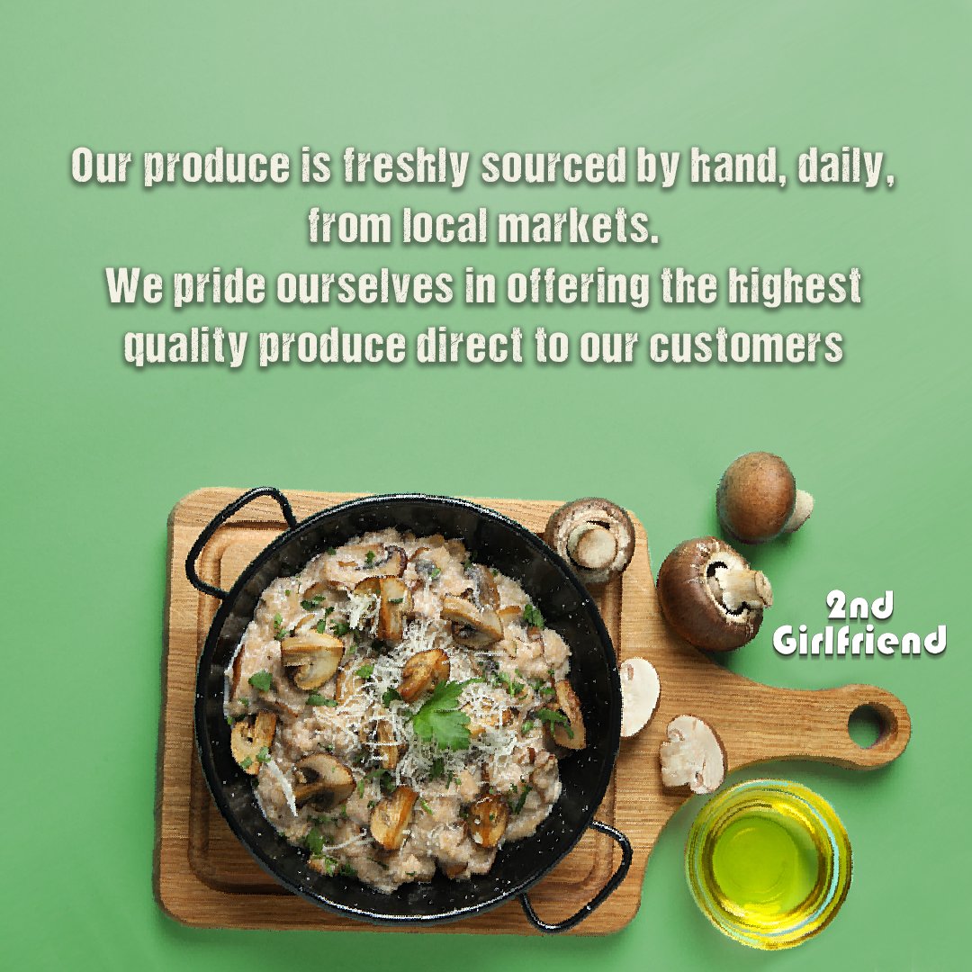 Fresh &amp; Healthy Food! 
At 2nd Girlfriend Restaurant We Aim To Provide Nothing But The Best For Our Valuable Customers!☺️
Check Out Our Menu
2ndgirlfriend.restaurant/index.php/our-…