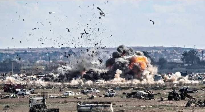 faizulhaque95's tweet photo. THE MASSACRE OF BAGHOUZ

On this day in 2019, one of the worst massacres was committed against Muslims in Baghouz, Syria.

Within hours 3000 people were killed 650 women,920 children,1400 men within 700m of area.

They were trapped and then killed by thermal (small nuclear) and https://t.co/MCwNYvIbz6