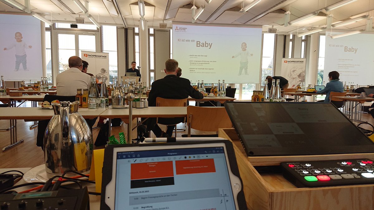 #Fachpressetsge2022 haben begonnen.