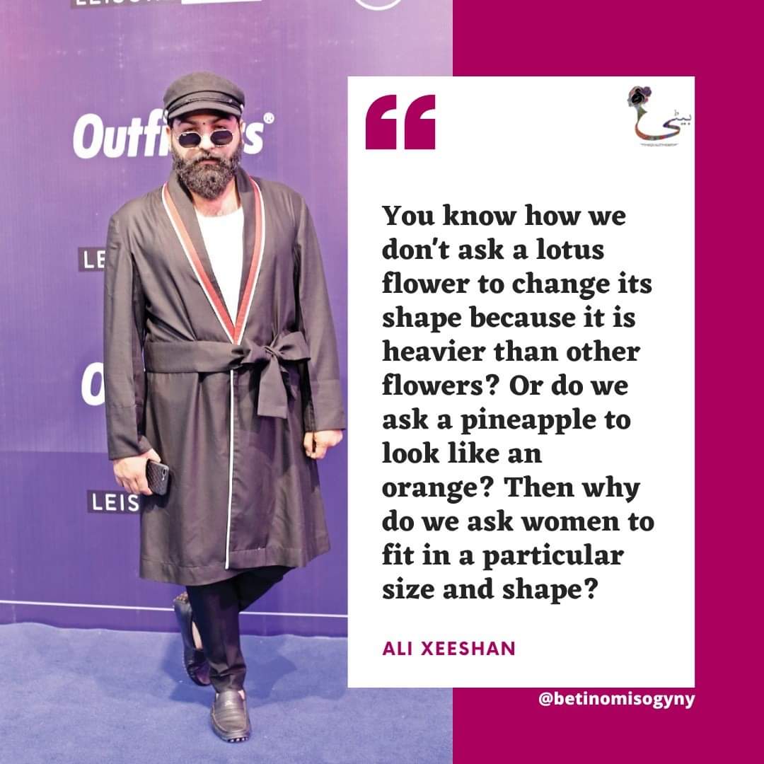 betinomisogyny's tweet photo. As @ALIXEESHAN puts it, stop imposing unrealistic #bodystandards on women!
#beti #daughter #bodyimage #bodypositivity #beautystandards #alixeeshan https://t.co/NvwZaCjEU2