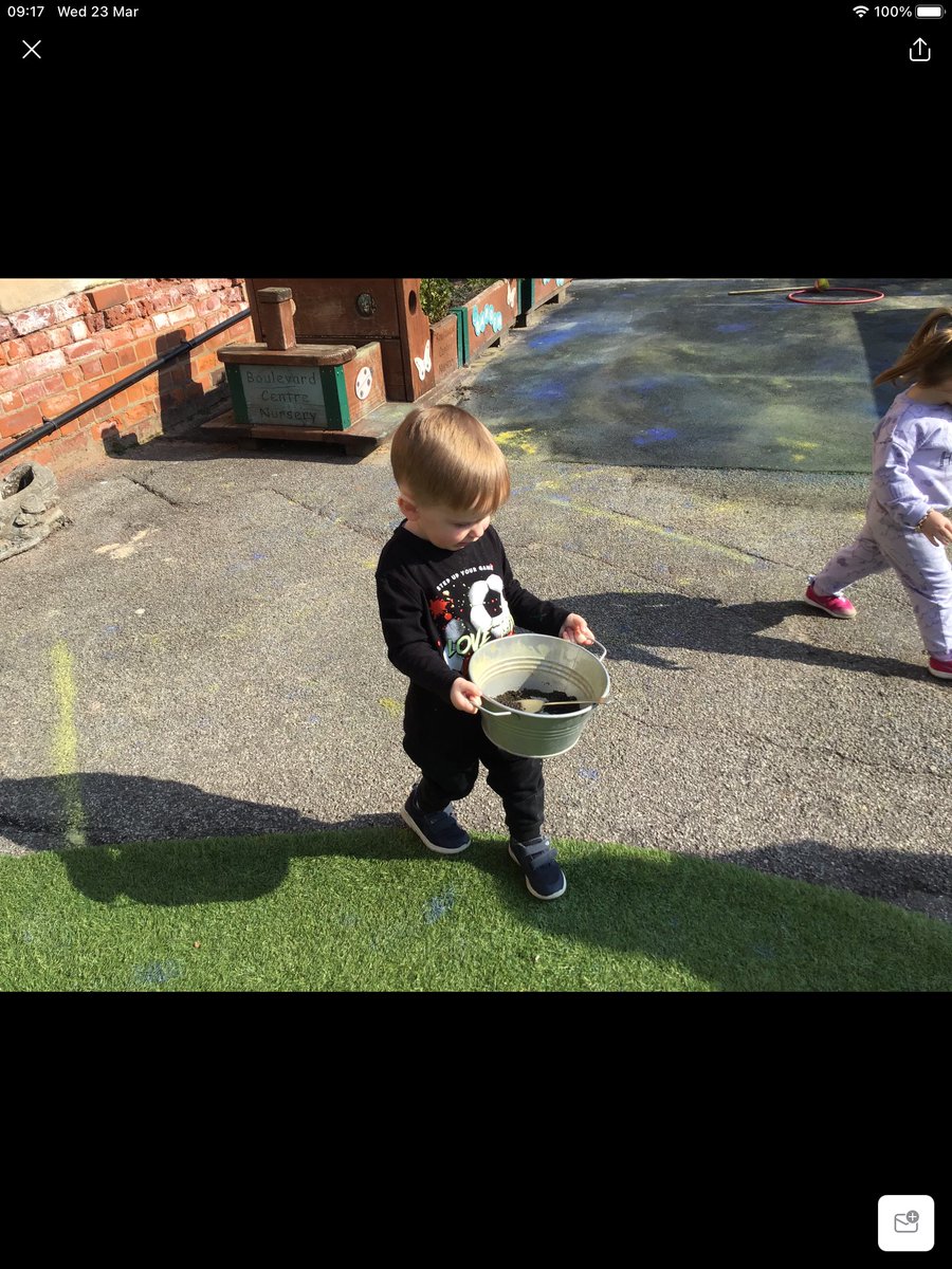 Nurseryboule's tweet photo. Making grass heads for the nursery. #HowThingsGrow #ScienceInPlay #CaringForPlants https://t.co/mddhK0cZo5