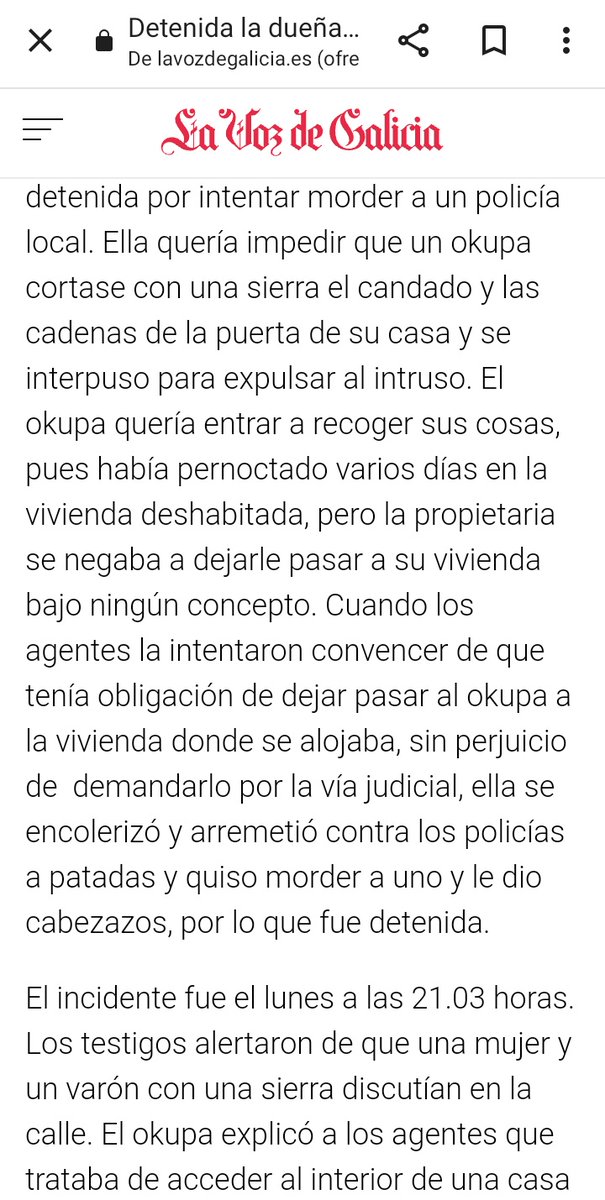 Fuera Okupas de las casas tweet media