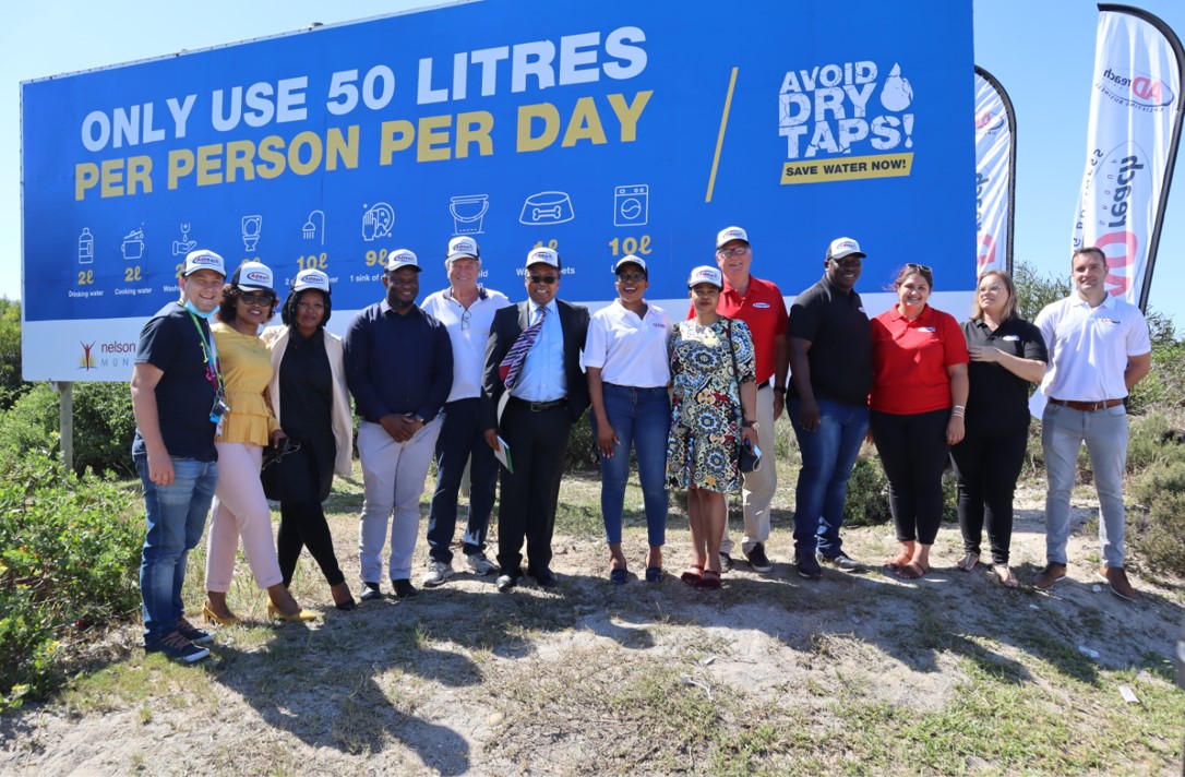 To commemorate World International Water Day, <a href="/adreachsa/">ADreach</a> partnered with the Nelson Mandela Bay Municipality's EDTA department and installed a new billboard in Humewood, on Strandfontein Road, with the simple message: SAVE WATER! 
nmbt.co.za/news/tourism_a…