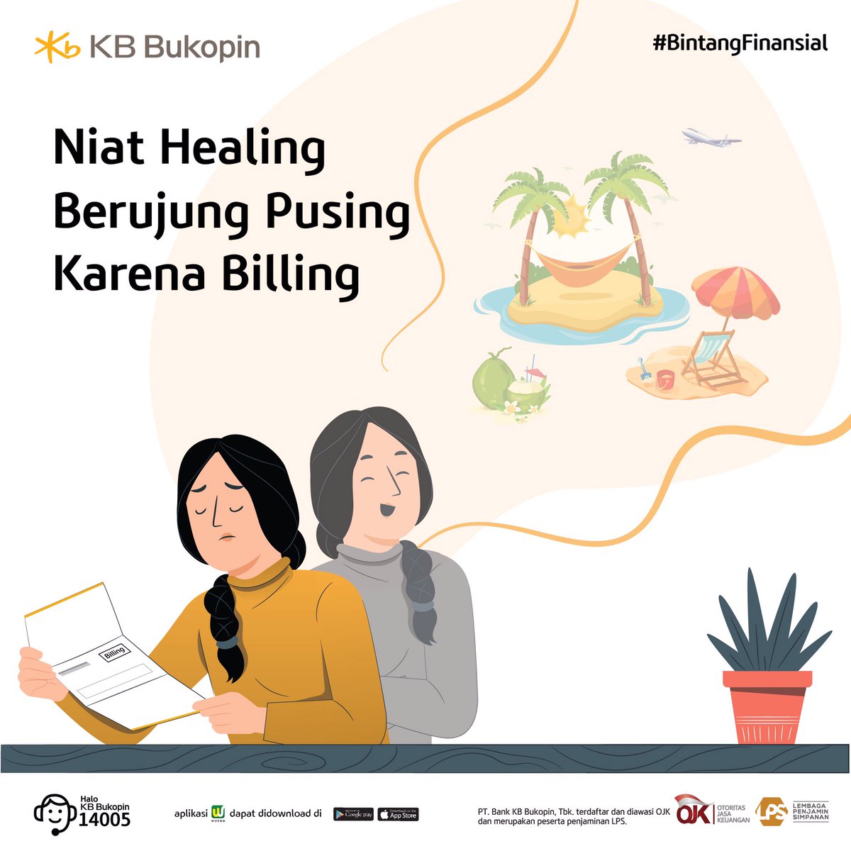 wokeezzy's tweet photo. Siapa yang suka healing dengan jalan-jalan atau belanja?
 
Hati-hati ya Sobat Wokee, jangan sampai tabungan kamu minus karena ternyata billingnya gak sesuai budget.
 
Biar lebih teratur, pisahin tabungan untuk healing dan tabungan kamu yang lainnya pakai Sub Account Wokee yuk~ https://t.co/3WmpFKuSTJ