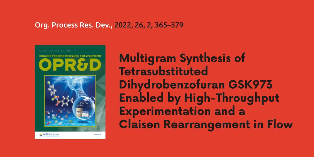 syrris's tweet image. [1/3] Researchers at @GSK used the #AsiaFlowChemistrySystem to make a Claisen rearrangement en-route to the lead GSK973; a potent &amp;amp; selective bromodomain &amp;amp; extra-terminal BD2 inhibitor.