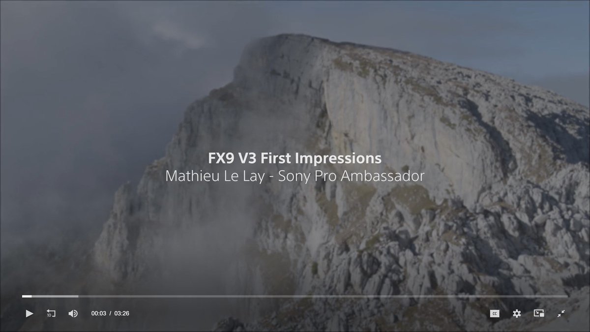 SonyPro_AP's tweet image. Mathieu Le Lay was one of the first filmmakers to test the FX9 V3. Discover how the new real-time tracking featured helped him capture fast-moving bearded vultures, and how the S16 crop mode allowed him to zoom in more whilst keeping great image quality. bit.ly/3h1UZoB