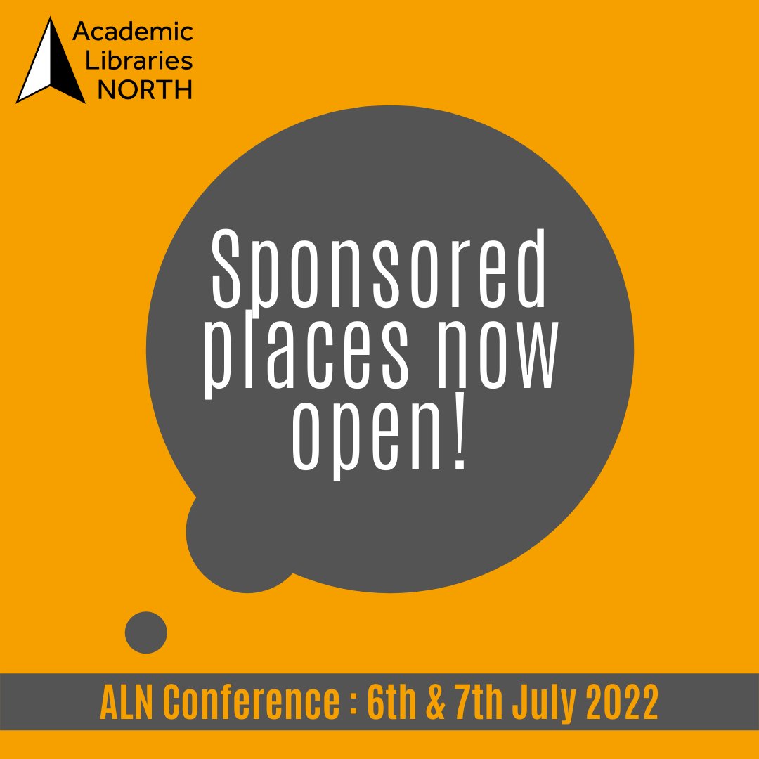 ALN are offering 10 sponsored places to this year’s online conference ‘The time is now: active approaches to inclusivity’, 6-7th July 2022. 
This is important, given the theme, to ensure delegates and presenters bring a variety of perspectives.
docs.google.com/document/d/1Pw…
#ALN22