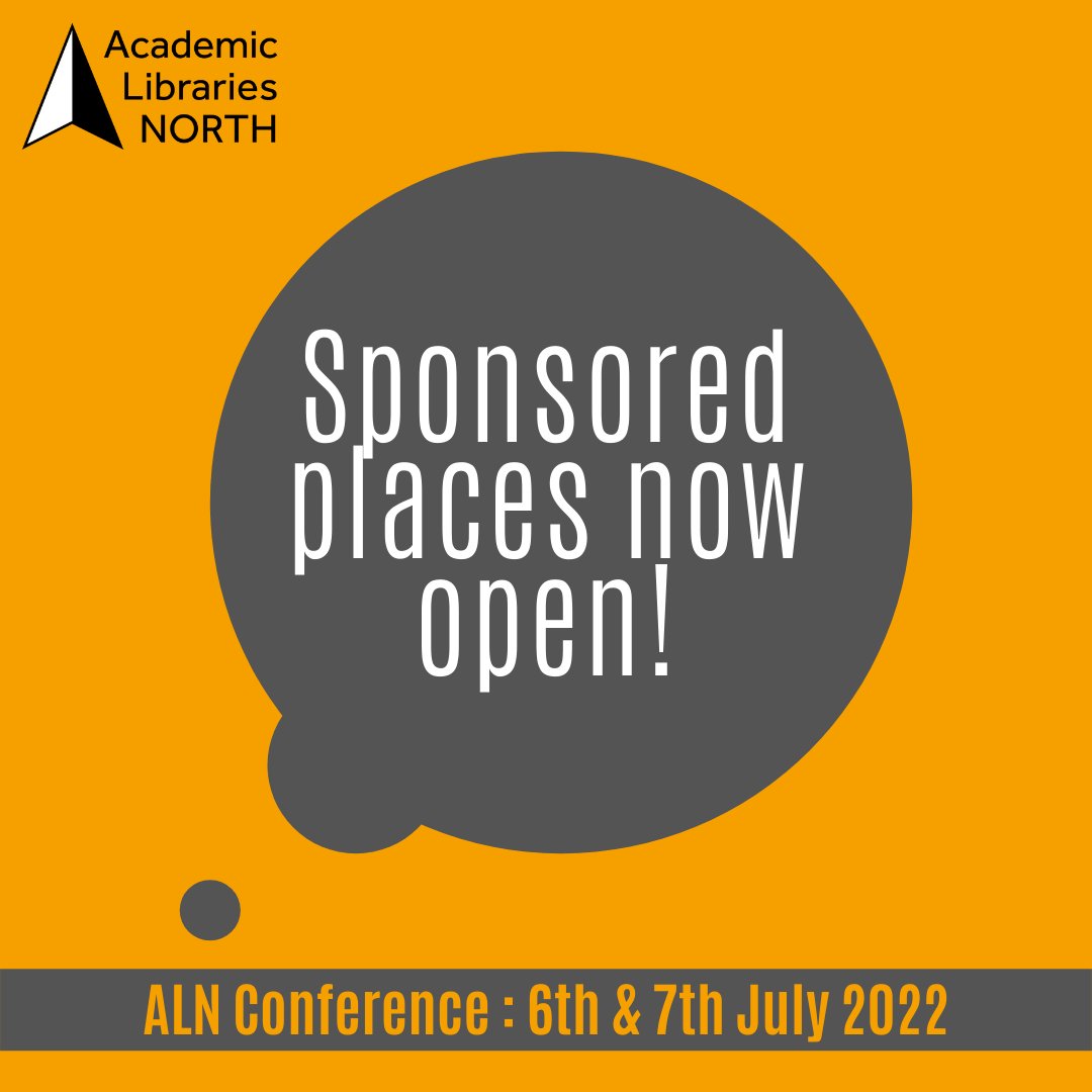 ALN are offering 10 sponsored places to this year’s online conference ‘The time is now: active approaches to inclusivity’, 6-7th July 2022. This is important, given the theme, to ensure delegates and presenters bring a variety of perspectives. docs.google.com/document/d/1Pw… #ALN22