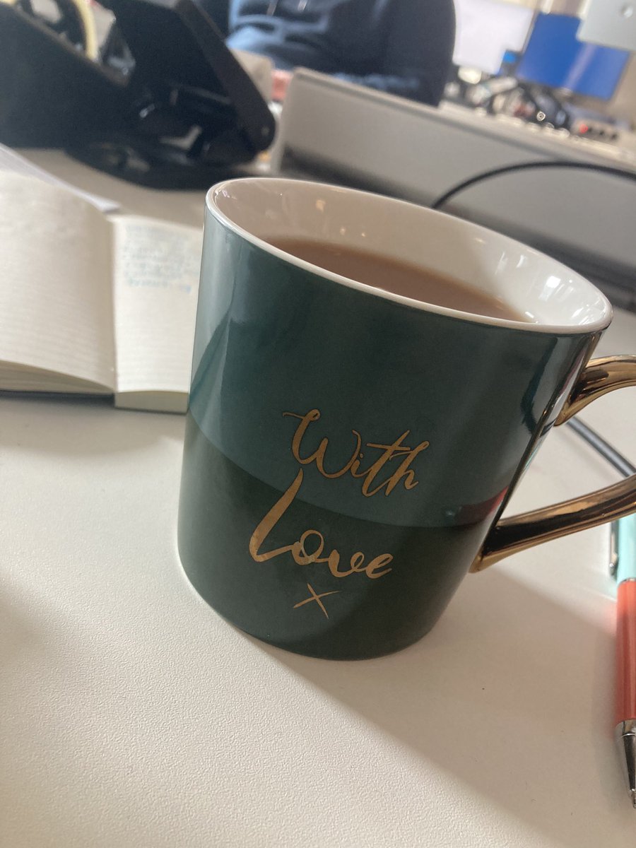 JMiddo's tweet photo. Going to book a desk in the office more often if I get treated like this @SamCarroll0 https://t.co/zxuq1Ry0p7