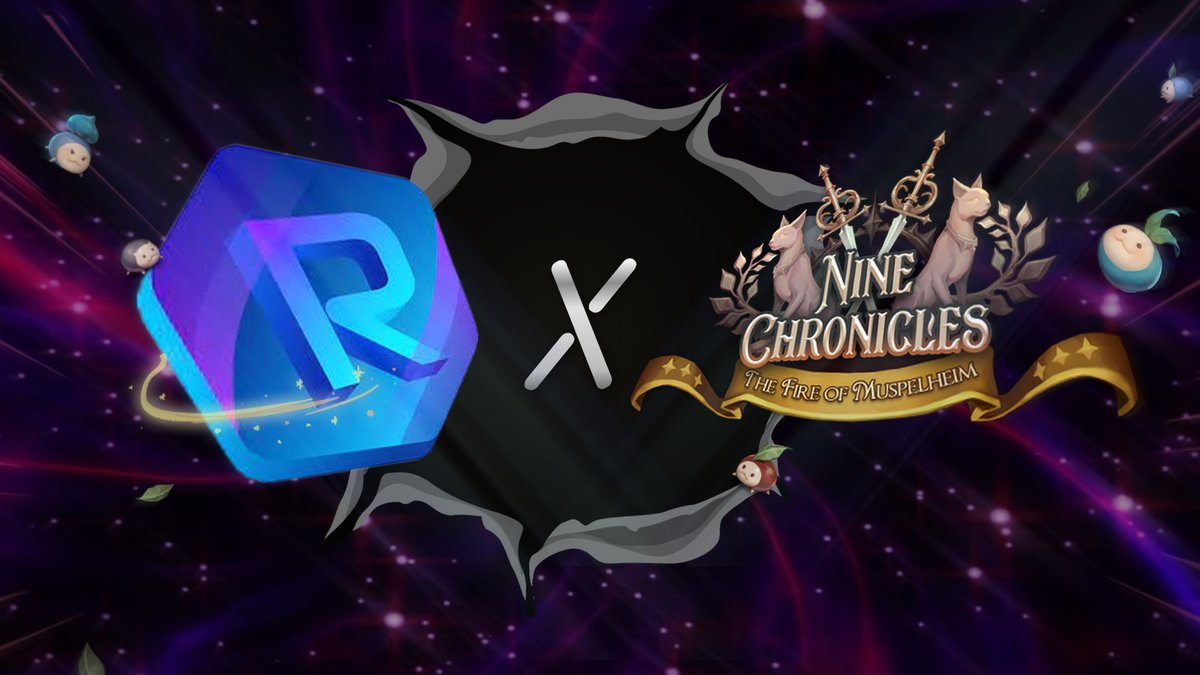 #NineChronicles #Multiverse with <a href="/RevomonVR/">Revomon Novus - Release 2025 🌐</a> 

Both games believe in the power of blockchain tech to empower player-owned economies💪

We explore cross platform partnership to expand the player-owned world with the portability of assets across games🔗

Guess what will happen! 😻