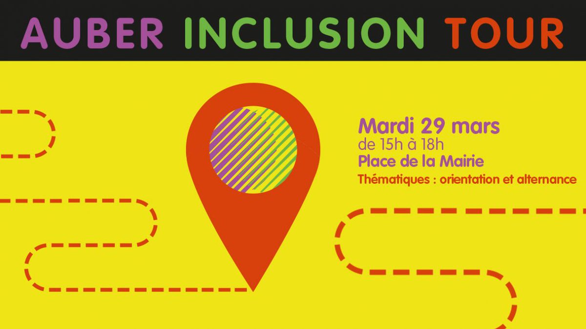 aubervilliers93's tweet photo. Le 29/03, venez rencontrer directement les professionnels et les acteurs présents pour l'édition  de mars 2022 de l’Auber Inclusion Tour, consacrée à l’orientation.
➡️ https://t.co/G7zOCKhjEB
#Aubervilliers #insertion #emploi @MLAubervilliers  #auberinclusion https://t.co/JzP1OLchsP
