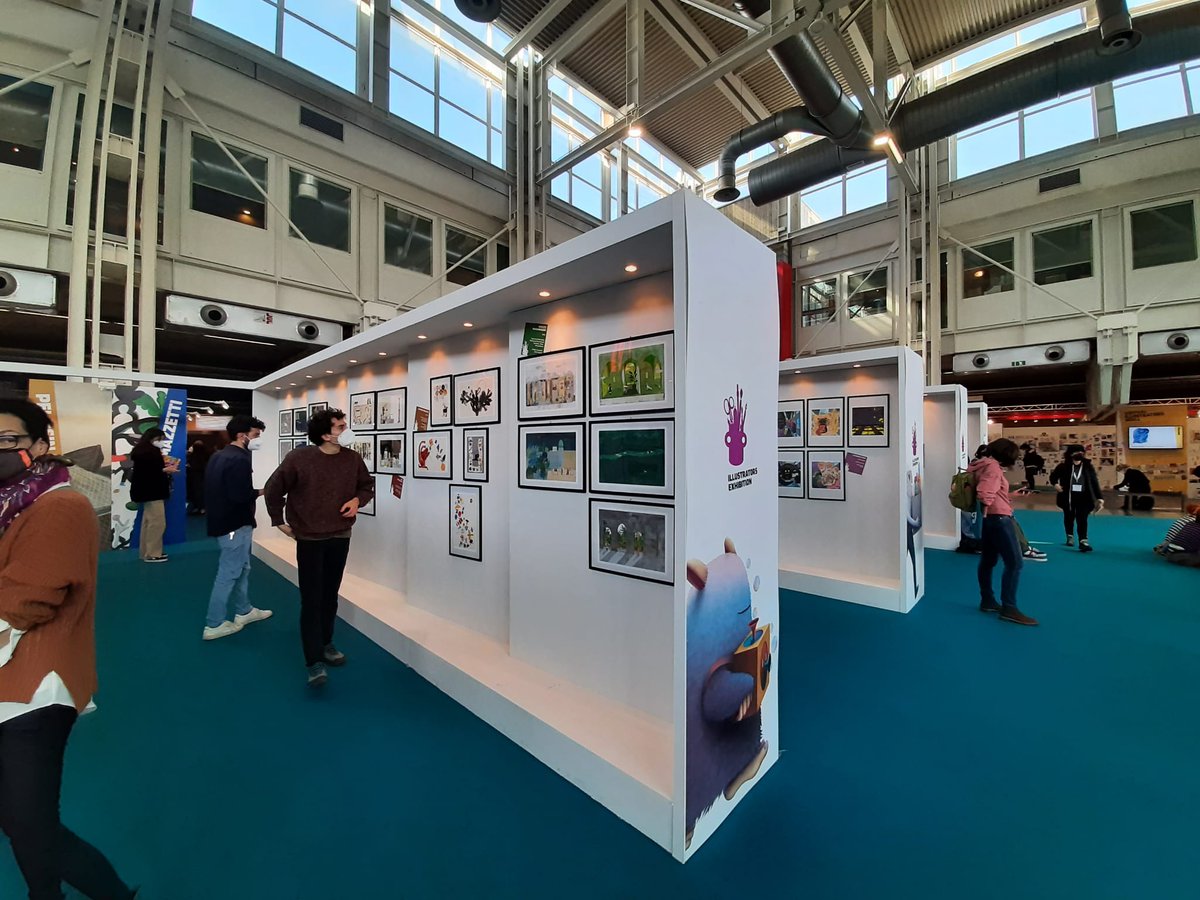 SuperchioIT's tweet photo. Giornata alla 59esima edizione  della #Bologna Children's Book Fair. Oltre 1000 espositori da più di 85 paesi diversi. 

#libri #libridaleggere #libro #illustrazione #illustrazioni #editoria #childrenbooks #bolognachildrensbookfair https://t.co/B92vLno9GK