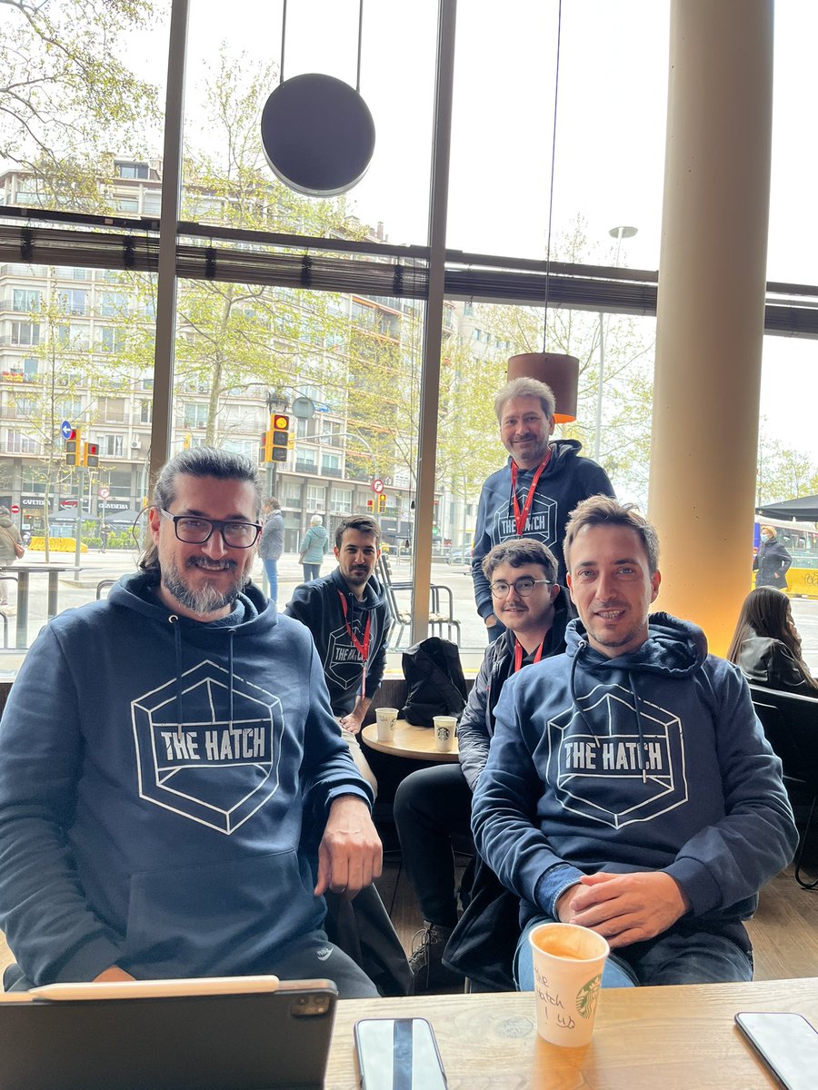 thehatchgame's tweet photo. Buenos días from @AvalancheBarca ! The Hatch Team is ready for Day 2☀️ #Avalanche #AvalancheSummit https://t.co/ZeSytVVGtv