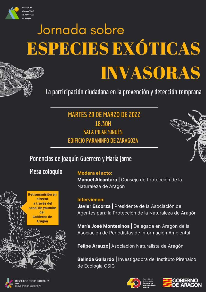 Especies Exóticas Invasoras en Aragón tweet media