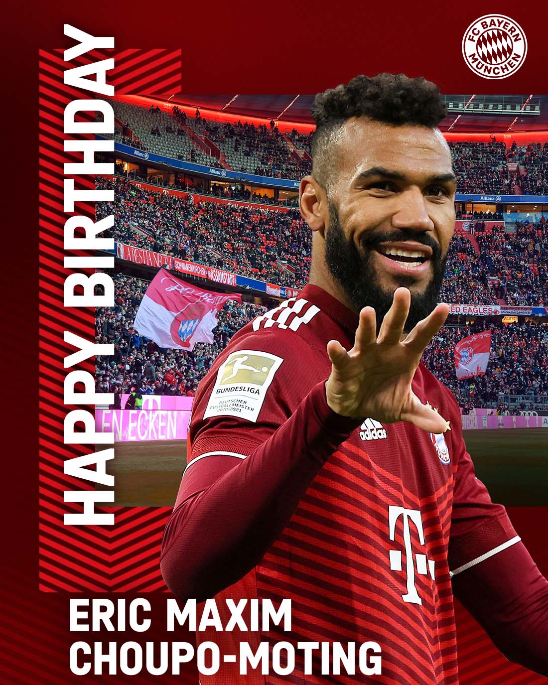 Happy 33th Birthday 

Eric Maxim Choupo-Moting  