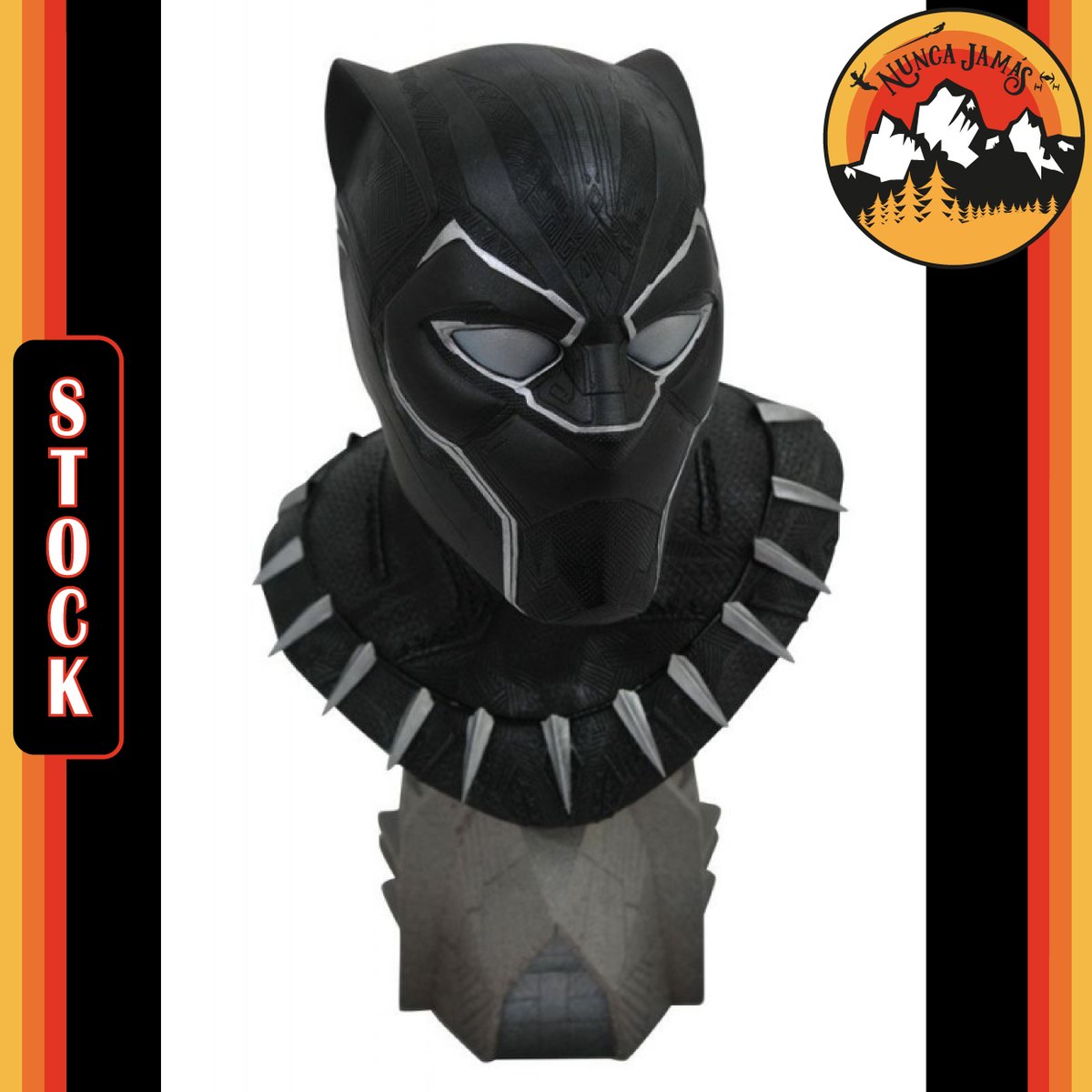 ⚜ STOCK ⚜ 

BLACK PANTHER LEGENDS IN 3D BUSTO 1/2 BLACK PANTHER 25 CM

💥ENVIO INMEDIATO. 24-48 Horas
💥PVP. 134,95€

Consíguelo aquí ➡ nuncajamas.es/es/catalogo/14…

Contáctanos: Whatsapp 689 55 66 96 / info@nuncajamas.es

#nuncajamas_statues #nuncajamas #nuncajamasstatues #marvel