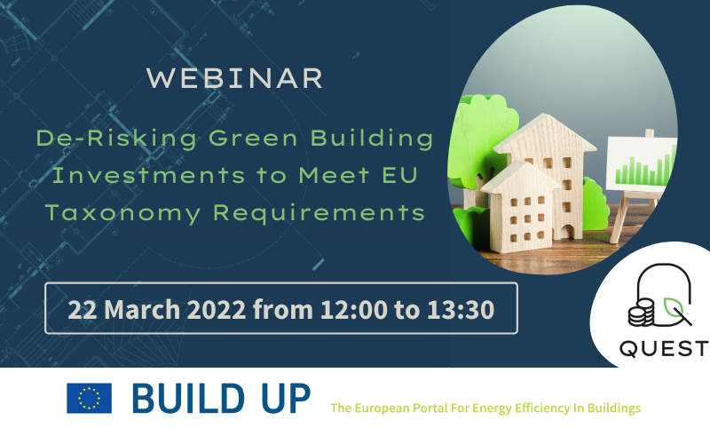 EU_BUILDUP's tweet photo. ‼ Did you miss our webinar yesterday? 🤔

👀 Watch again the "Quality Management: De-Risking Green Building #Investments to Meet #EUTaxonomy Requirements" event!

Check out the recording here 👉 https://t.co/cuGnoPRkcZ https://t.co/QDZAkd612l