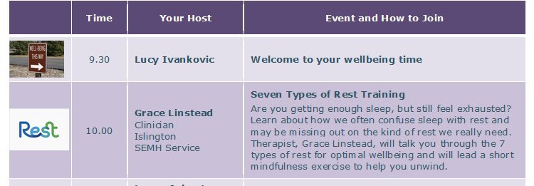 gracechampion_'s tweet image. This morning I am doing a presentation on the 7 Types of Rest for my Barnardo's colleagues. A really interesting concept which can help with us feeling fully rested. #7TypesOfRest #AvoidBurnout