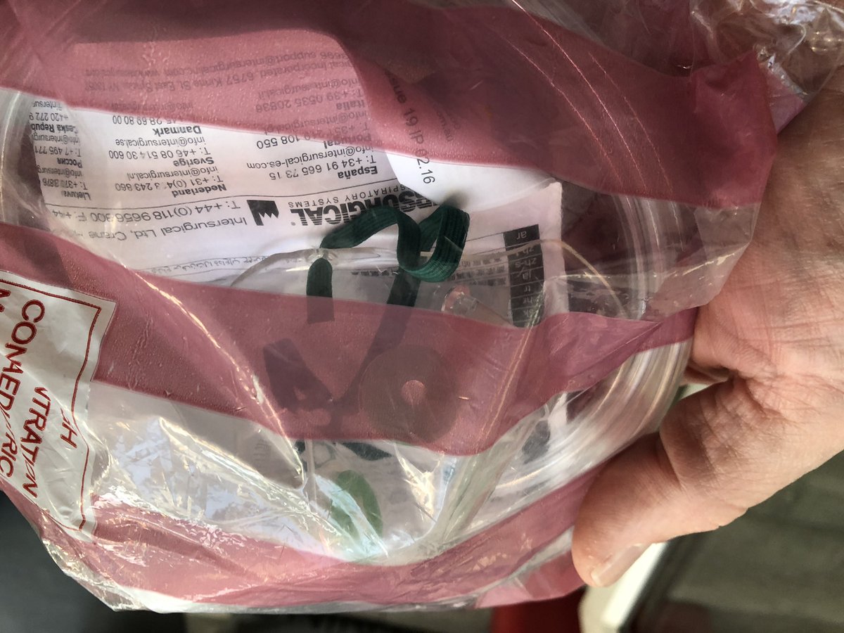 UkraineDash's tweet photo. Bringing it all into very sharp perspective, this tiny thing is a paediatric oxygen mask. God help us. https://t.co/lb8cSXTBEH